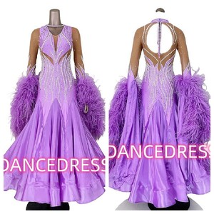 NEW 社交ダンスドレス・モダンドレス・スタンダードドレス オーダーメイド、サイズ撰択可 新品 最高品質modern-624
