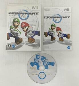 23Wii-098 任天堂 ニンテンドー Wii マリオカートWii レトロ ゲーム ソフト 使用感あり