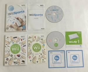 23Wii-078 任天堂 ニンテンドー Wii Wii Sports はじめてのWii セット レトロ ゲーム ソフト 使用感あり