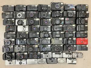 【大量60個以上】 コニカ 富士フィルム キャノン 等 コンパクトカメラ 大量 まとめ ジャンク D84