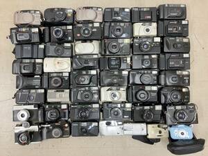 【大量45個以上】 コニカ ミノルタ 富士フィルム 等 コンパクトカメラ ソフトケース付き 等 大量 まとめ ジャンク D87