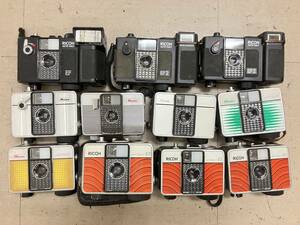 【大量11個】 リコー Ricoh オートハーフ Auto Half EF2 E E2 25mm F2.8 等 コンパクトカメラ シリーズ まとめ ジャンク D212