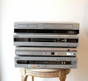 ○SONY RDR-HX8＆RDR-HX82W HDD&DVDレコーダー等4台セットPioneer ＬＧ古道具のgplus広島2311ｋ