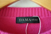 ★2022年未使用 DAMA collection*秋冬オススメ　暖かウールニットトップス　ピンク2　ゆったりめ*　古着のgplus広島　2311t3　_画像8