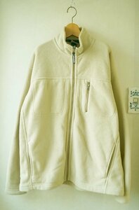 ◆patagonia　/パタゴニア*秋冬ふっくら暖か　起毛フリースジップジャケット　ベージュ　メンズL*　古着のgplus広島 2311t5　