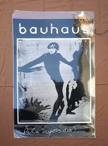 ○バウハウス/Bauhaus 80年代「Bela Lugosi's Dead」ヴィンテージポスター　イギリス　ゴシック・ロック パンク 古道具のgplus広島2311ｋ