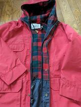 ウールリッチ　WOOLRICH マウンテンパーカー　赤　ビンテージ　vintage 80年代　90年代_画像10