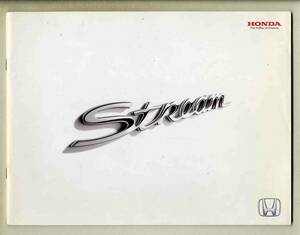 [b4752]01.6 Honda Stream каталог 