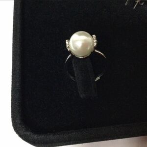  top class buying pearl ring silver925 approximately 10mm sphere | size adjustment possibility type 