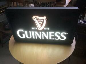 GUINNESS◎ギネスビール 電飾行灯サイン◎点灯確認済み●milino-S