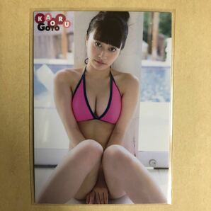 アイドリング!!! 後藤郁 2014 ヒッツ トレカ アイドル グラビア カード 水着 ビキニ 20 タレント トレーディングカードの画像1