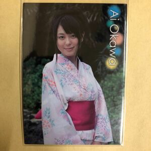 アイドリング!!! 大川藍 2010 ヒッツ トレカ アイドル グラビア カード 浴衣 051 タレント トレーディングカード