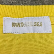 極美品 WND AND SEA SEA S/S T-SHIRT LA Yellow Purple ウィン ダン シー シー Tシャツ イエロー パープル_画像4