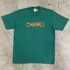 未使用品 Supreme Handstyle Tee Light Pine シュプリーム ハンドスタイル Tシャツ ライトパイン