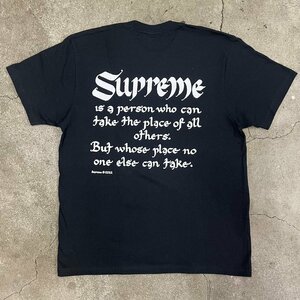 極美品 Supreme Person Tee Black L シュプリーム パーソン Tシャツ ブラック