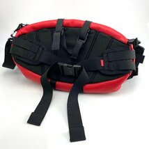 Supreme THE NORTH FACE LEATHER Mountain Waist Bag シュプリーム ノースフェイス レザー マウンテン ウエストバッグ 赤 レッド_画像2