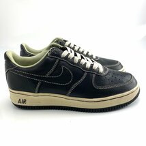 HTM×NIKE AIR FORCE 1 LOW BLACK US7 25ｃｍ　305895-001　ナイキ　エアフォース1ロー　黒　ブラック_画像3