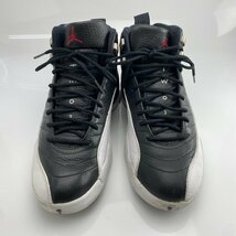 97年製 NIKE AIR JORDAN12 Playoffs ORIGINAL us9 27cm 136001-061 ナイキ　エアジョーダン12　オリジナル　プレイオフ 黒白_画像2