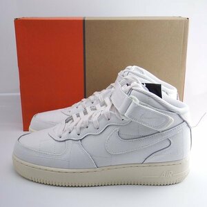 未使用品 NIKE WS AIR FORCE1 07 MID LX SUMMIT WHITE us10 27cm DZ4866-121 ナイキ エアフォース1