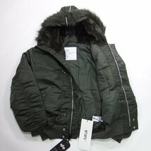 未使用品 Wtaps 23AW N-2B CORE SPEC / JACKET / NYLON. TWILL. ALPHA INDUSTRIES 02 ダブルタップス アルファ N2B_画像3