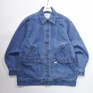 未使用同様品 23aw Wtaps DADDY / JACKET / COTTON. DENIM X01 ダブルタップス デニムジャケット