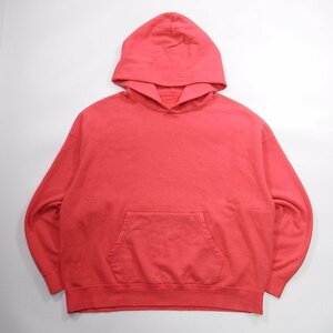 21aw visvim AMPLUS HOODIE P.O. (UNEVEN DYE) RED 4