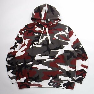 未使用品 Supreme Small Box Drawcord Hooded Sweatshirt Red Camo L シュプリーム スモールボックス パーカー 赤迷彩