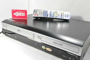 ★極上美品★２番組同時録画 パナソニック DMR-XW200V VHS⇔DVD⇔HDD ダビOKビデオデッキ！リモ付 ダビ動作写真有♪