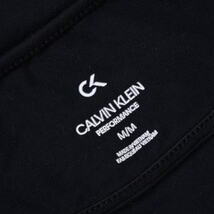 美品 Calvin Klein (CK) パフォーマンス ロゴプリント カットソー M ブラック カルバンクライン KL4BKULB16_画像10