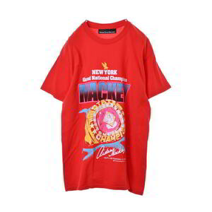 美品 Nine One Seven Mackey Championship プリント Tシャツ M レッド ナインワンセブン KL4BKBCB16