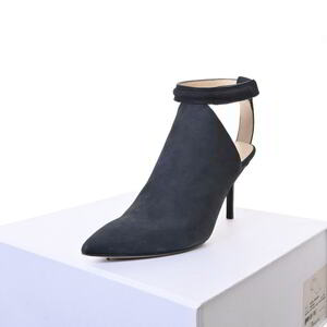 3.1 Phillip Lim MID HEEL POINTY TOE SANDAL suede sandals 35 navy s Lee one Philip rim KL4BKQUS17