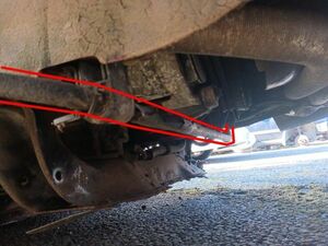 # Volvo 240 передний стабилизатор б/у 1228839 снятие частей есть подвеска stabi Estate Wagon #