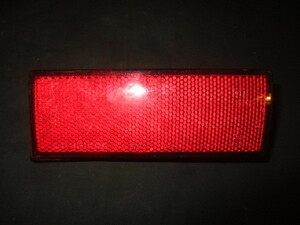 # Jaguar XJ-S rear bumper reflector left used DAC11323 XJS parts taking equipped reflector corner lamp turn signal lamp #