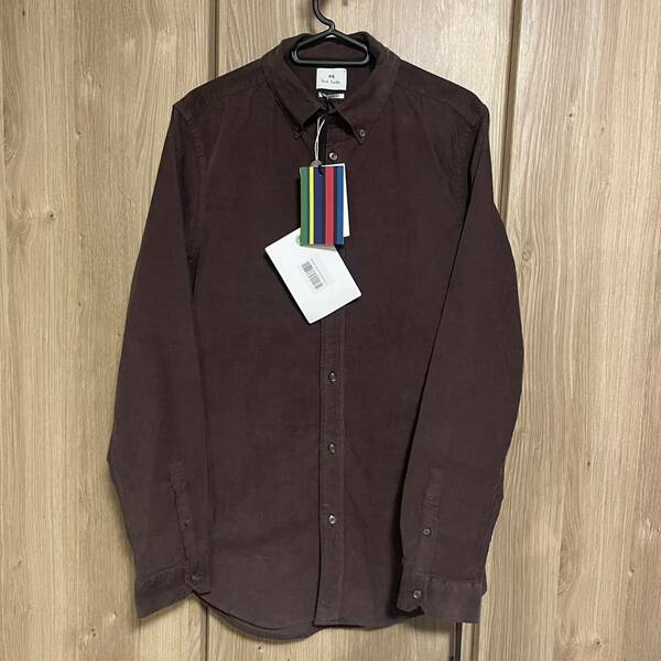 587 新品未使用　paul smith ポールスミス 長袖コーデュロイシャツ