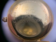 ☆1000円セール☆ courreges クレージュ　paris パリス　腕時計　WATER RESISTANT　8212　白文字盤　ベルト破損　◆21483_画像4