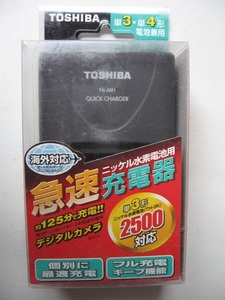 TOSHIBA 東芝 ニッケル水素電池 単３型/単４型 急速 充電器 THC-34KC 未使用品