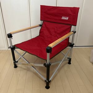 Coleman/コールマン ツーウェイキャプテンチェア レッド　椅子 いす イス アウトドア キャンプ バーベキュー2way captain chair 