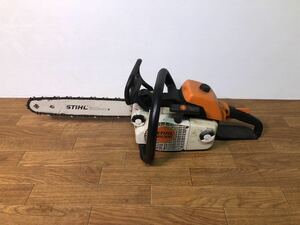 スチール/STIHL MS200 35.2cc エンジンチェンソー　動作確認済み　