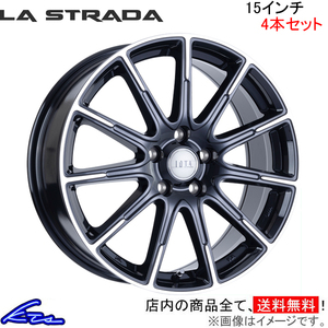 ラ・ストラーダ ティラード イオタ 4本セット ホイール プリウス W50/W51/W55 LOT560CK45BP LA STRADA TIRADO IOTA アルミホイール 1台分