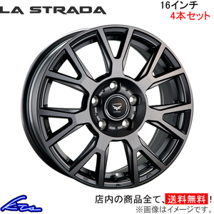 ラ・ストラーダ ティラード ラムダ 4本セット ホイール クラウン S220/H20/H21/S224 LTL665K38 LA STRADA TIRADO LAMBDA アルミホイール