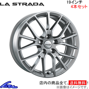 ラ・ストラーダ レヴィス 4本セット ホイール シビックタイプR FL5 LL980M50H LA STRADA LEVIS アルミホイール 4枚 1台分