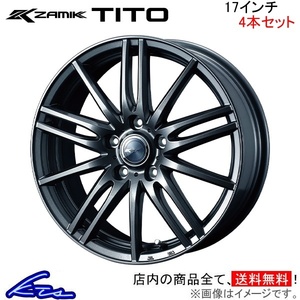 ウェッズ ザミック ティート 4本セット ホイール CR-Z ZF1/ZF2 0037595 weds ウエッズ Zamik Tito アルミホイール 4枚 1台分