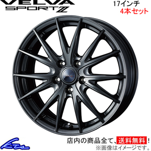 ウェッズ ヴェルヴァ スポルトII 4本セット ホイール シビック FC1/FK7 0039164 weds ウエッズ VELVA SPORT2 アルミホイール 4枚 1台分