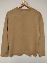 ◎美品◎ jackman Sweat Crewneck ジャックマン スウェットクルーネック ベージュ ピマコットン カットソー トップス 長袖_画像2