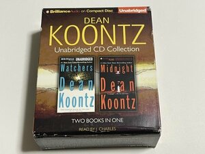 英語オーディオブック 26枚組CD『Dean Koontz : Watchers, Midnight』ディーン・クーンツ ディーン・R・クーンツ ウォッチャーズ