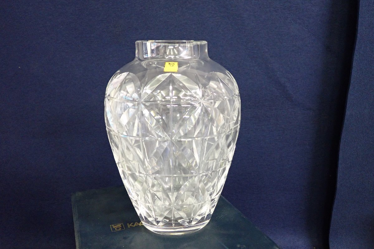年最新Yahoo!オークション  カガミクリスタル 花瓶の中古品
