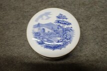 ★1129124 未使用 スポード　Printed from original SPODE PRESENTATION LIMITED EDITION 128番 1984 ボンボニエール 蓋物 小物入 箱付★　_画像2