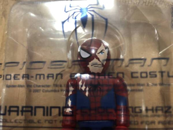 TUTAYA限定【スパイダーマン3】DVD予約特典 キューブリック スパイダーマン バトルダメージ