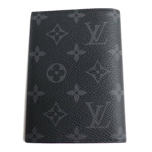 LOUIS VUITTON ルイ・ヴィトン クーヴェルテュール・パスポール NM パスポートケース モノグラム・エクリプス M64501 メンズ 中古 美品の画像2