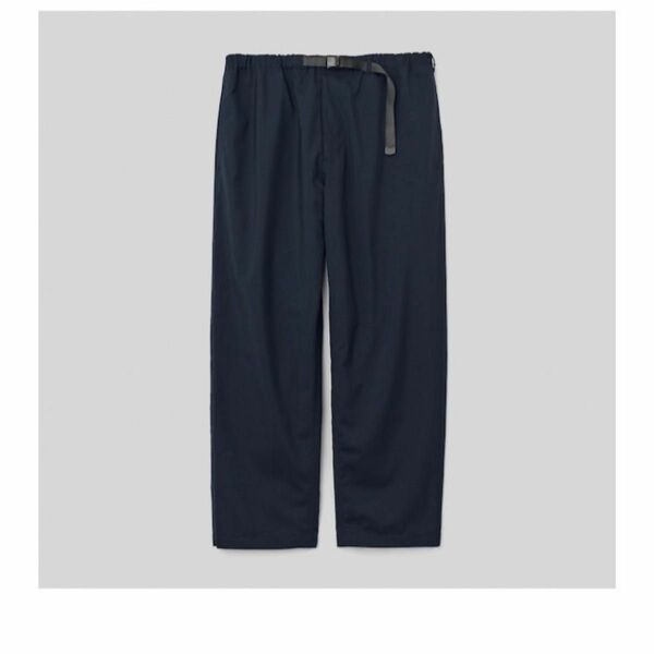 ennoy WOOL BLEND RIP STOP EASY PANTS